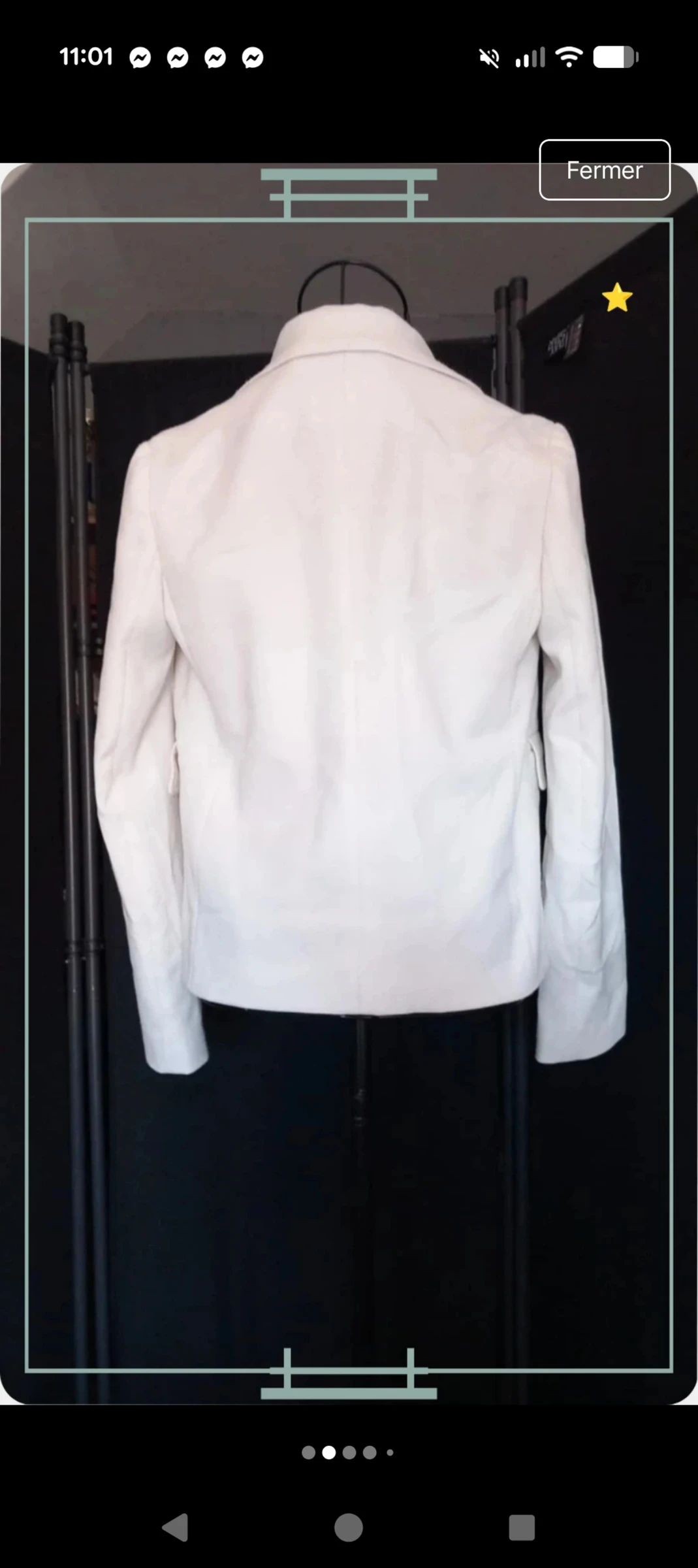 Magnificent white short blazer / jacket Maje - Size 36 – photo 2
